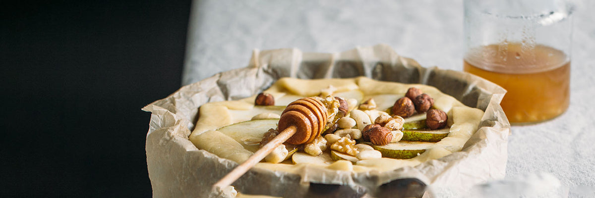 Birnen-Tarte-mit-Honig