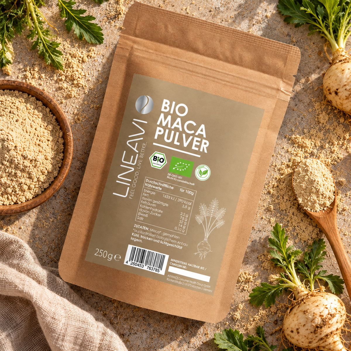 Bio Maca Pulver (250g)