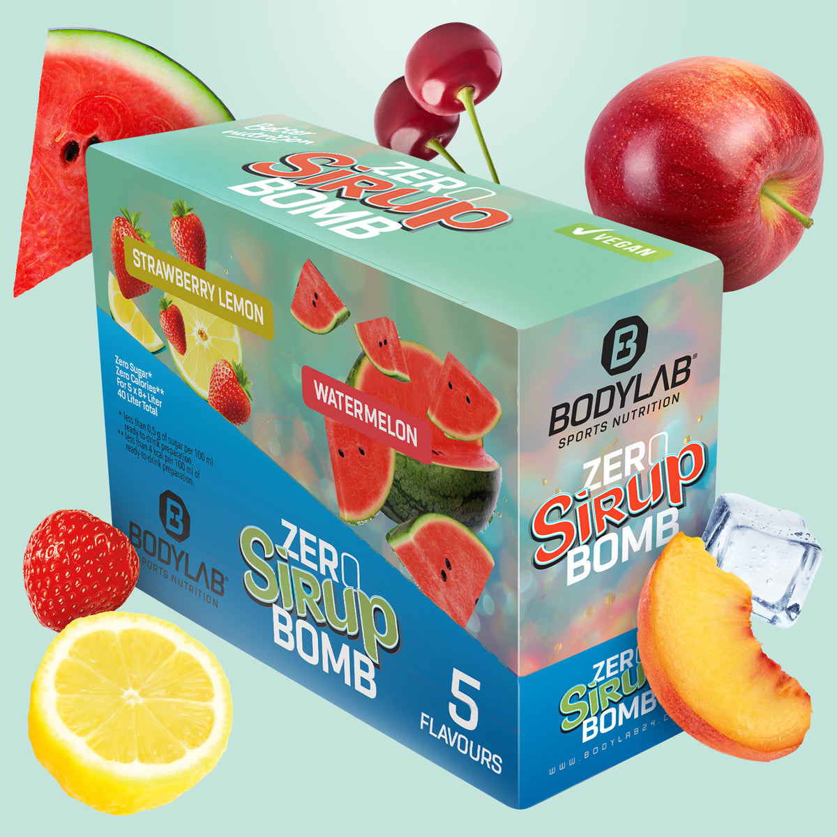 ZERO Sirup BOMB 1.0 - 4.0 Box (5x65ml) Mixed Box 1