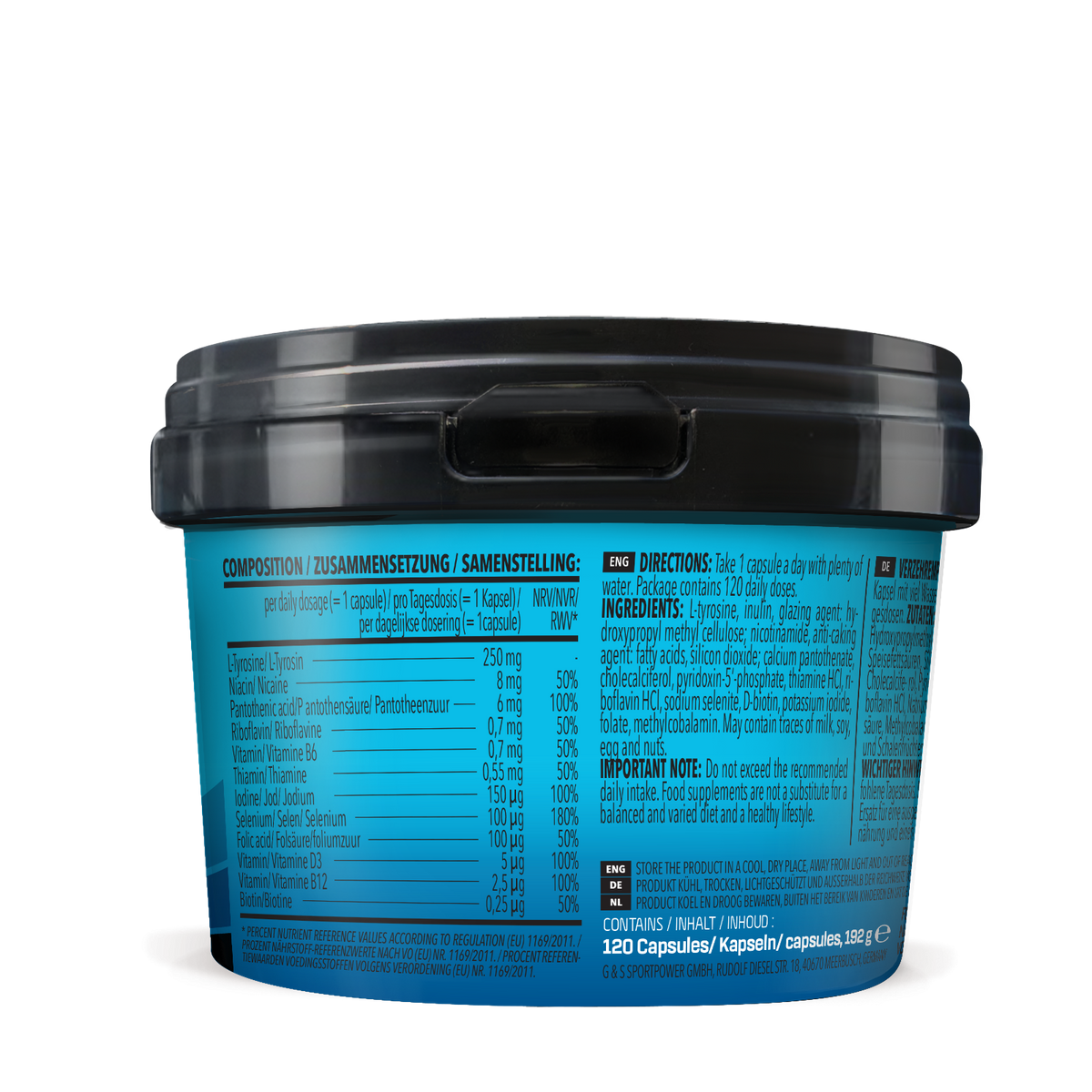 Selenium Iodine (120 Kapseln)