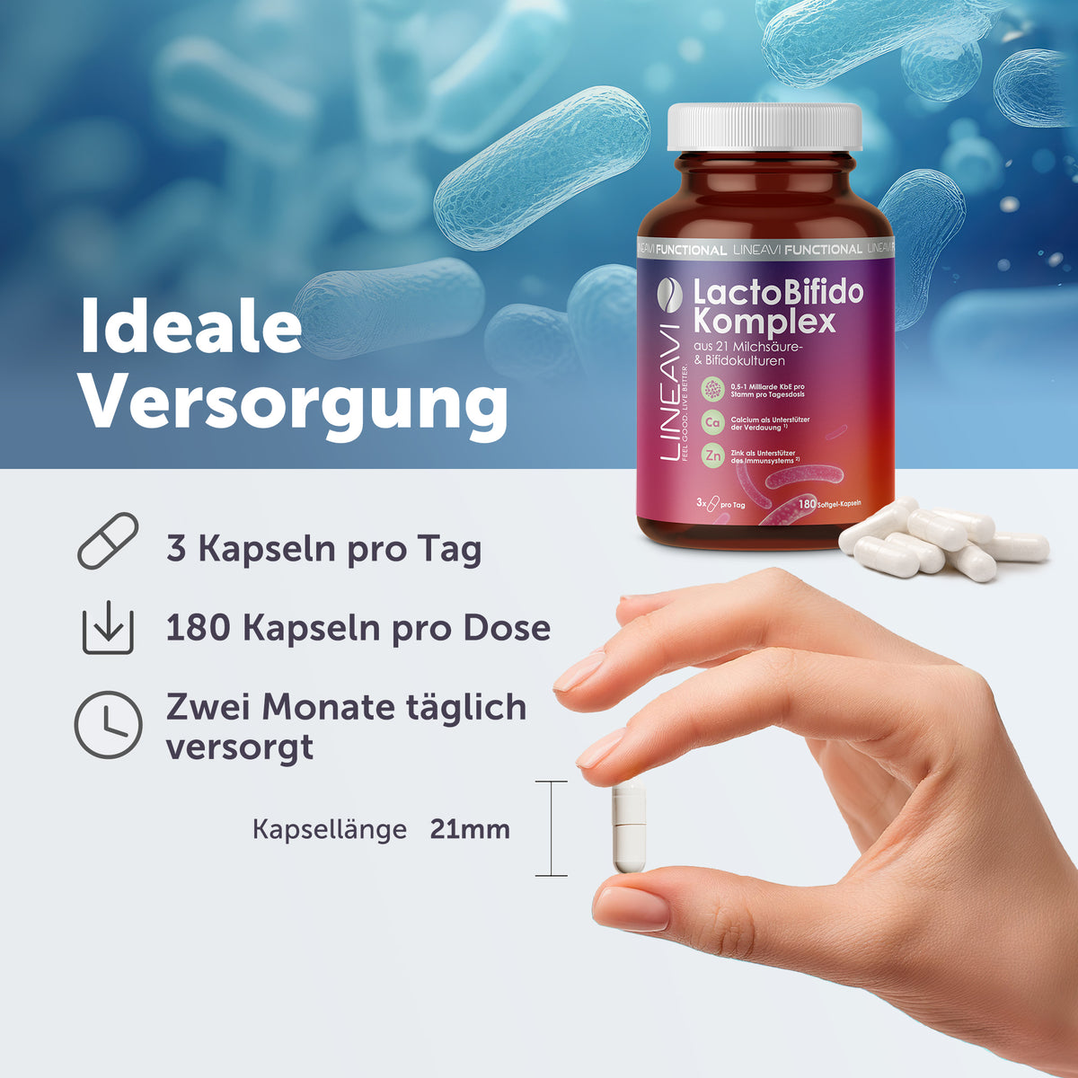 LactoBifido Komplex (180 Kapseln)