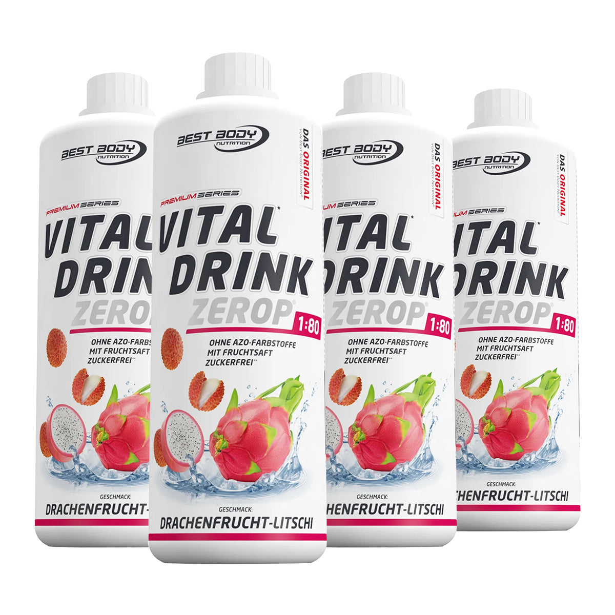 4 x Vital Drink Zerop (4x1000ml)