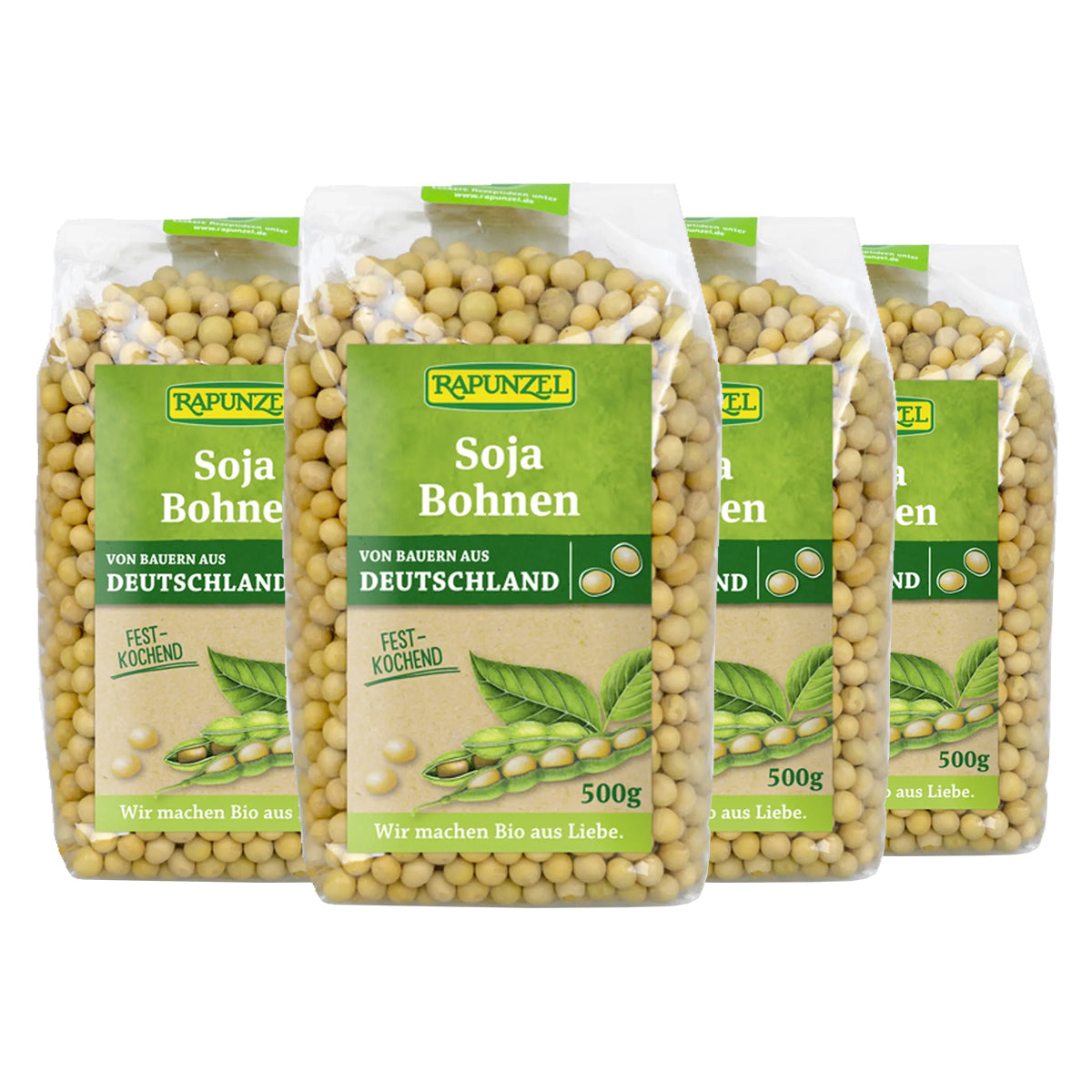 4 x Soja Bohnen (4x500g)