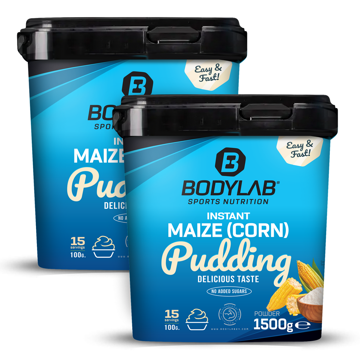 2 x Instant Maize (corn) Pudding (je 1500g)