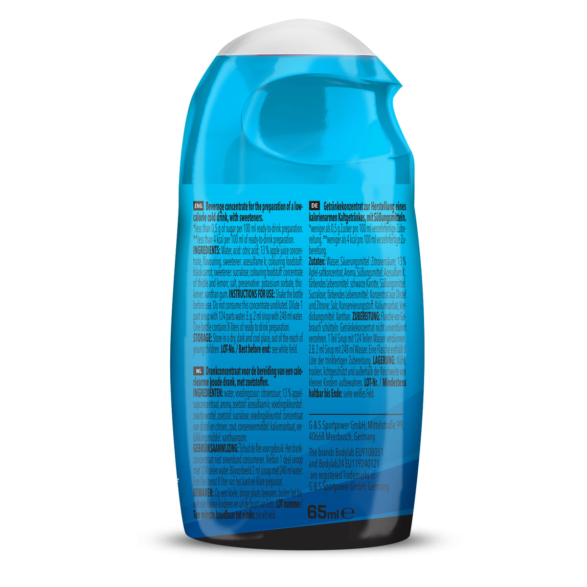 ZERO Sirup BOMB (65ml) Roter Apfel