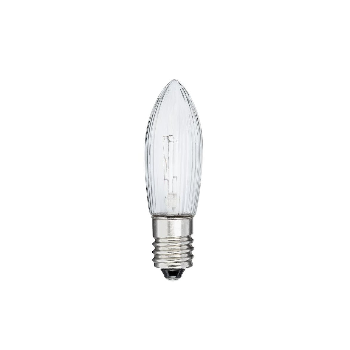 34V 3W topplampa E10 klar 3-fp