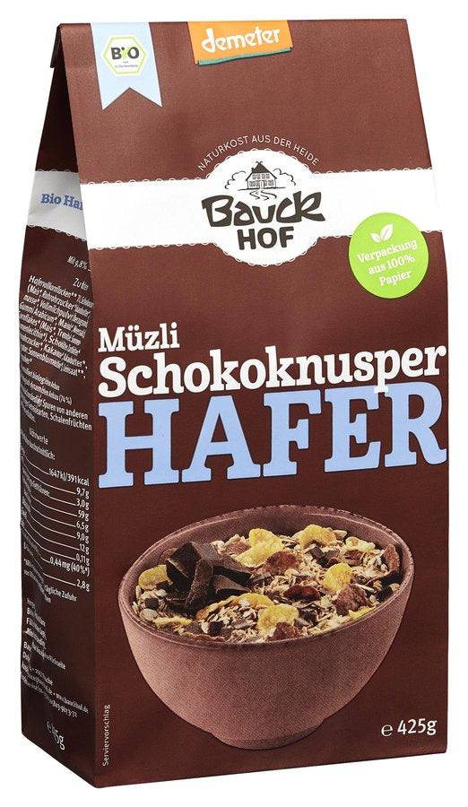 Hafer Müsli Schoko + Flakes demeter (425g)