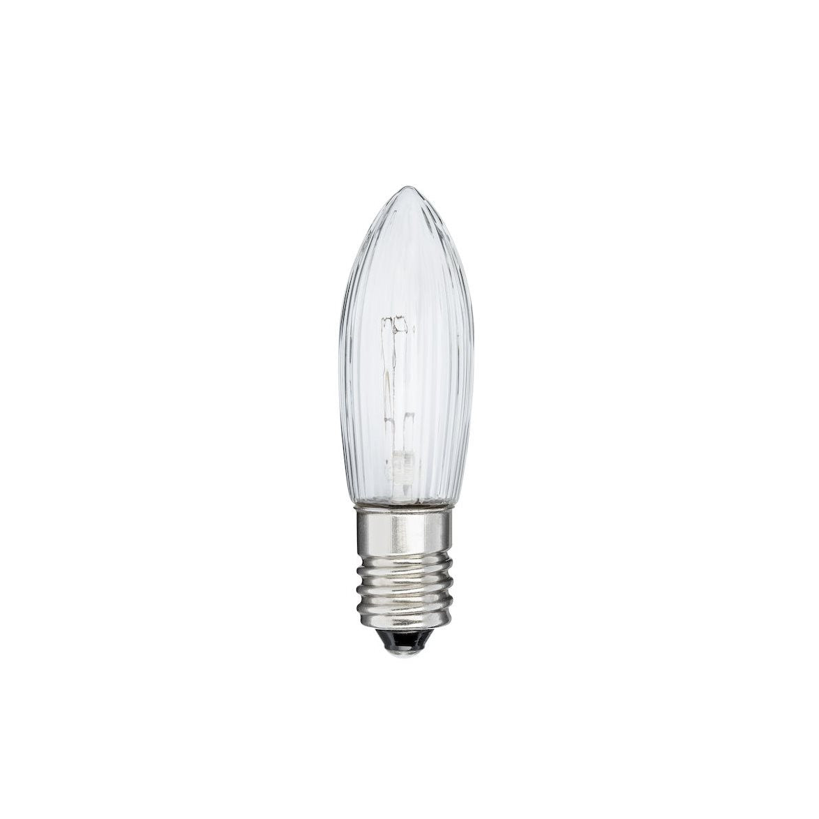 55V 3W topplampa E10 klar 3-fp