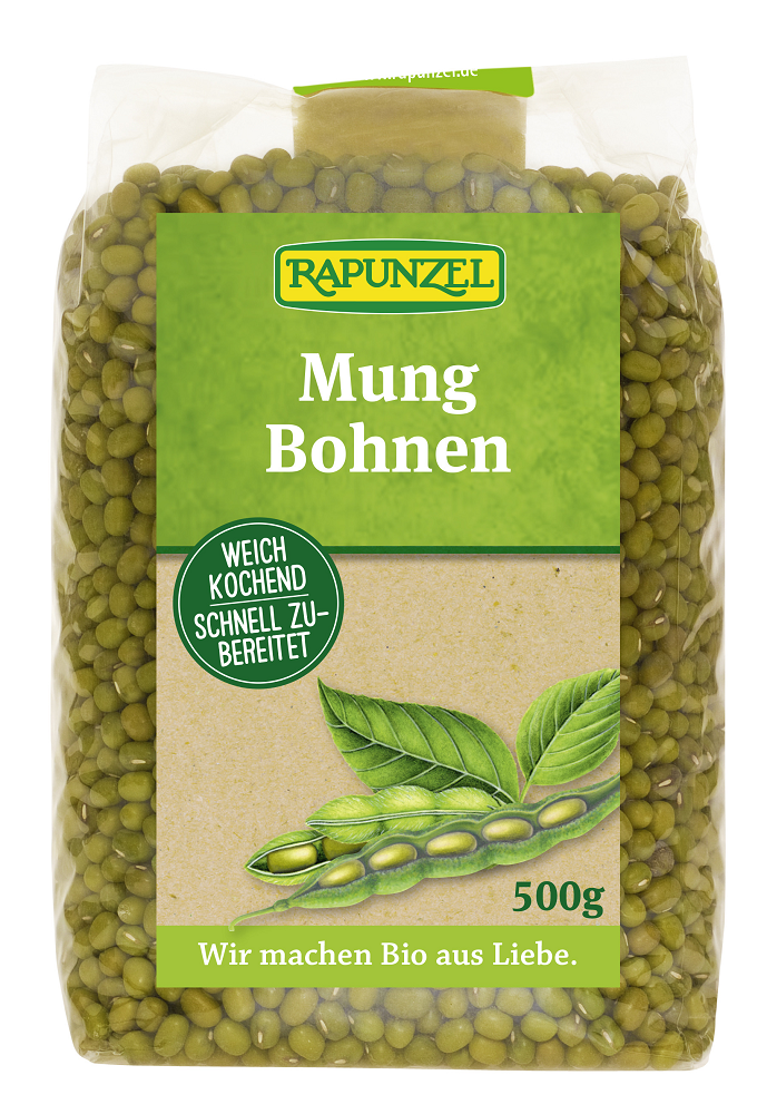 Mungbohnen bio (500g)