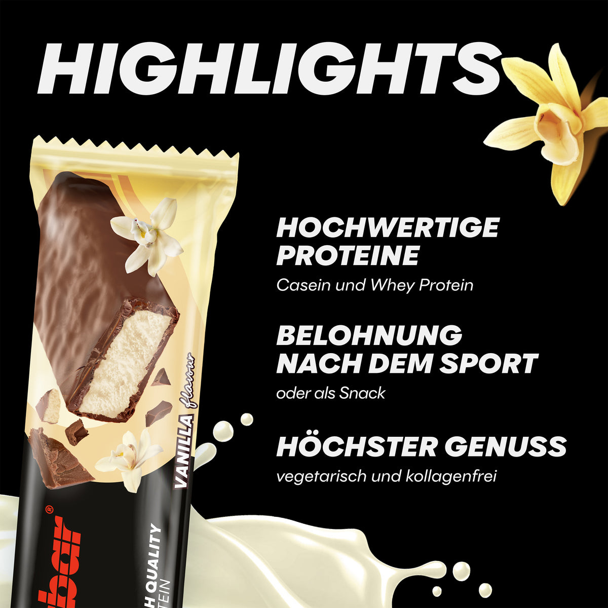 Protein+ Low in Sugars (16x35g)