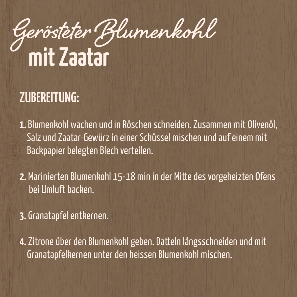 Zaatar Gewürzzubereitung (100g)