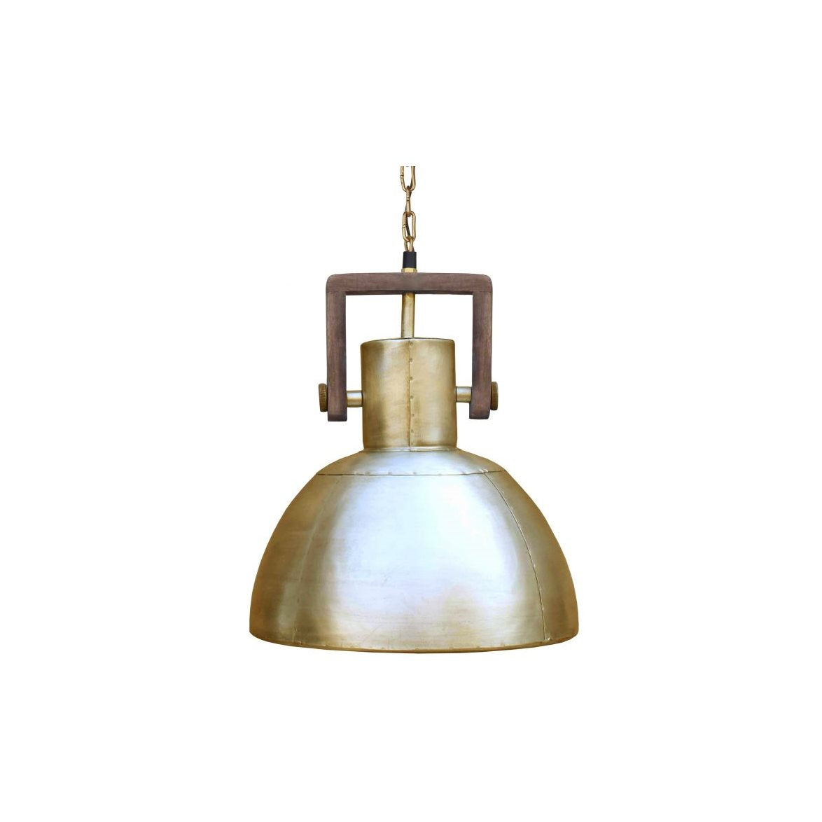 ASHBY taklampa mattmässing 39cm