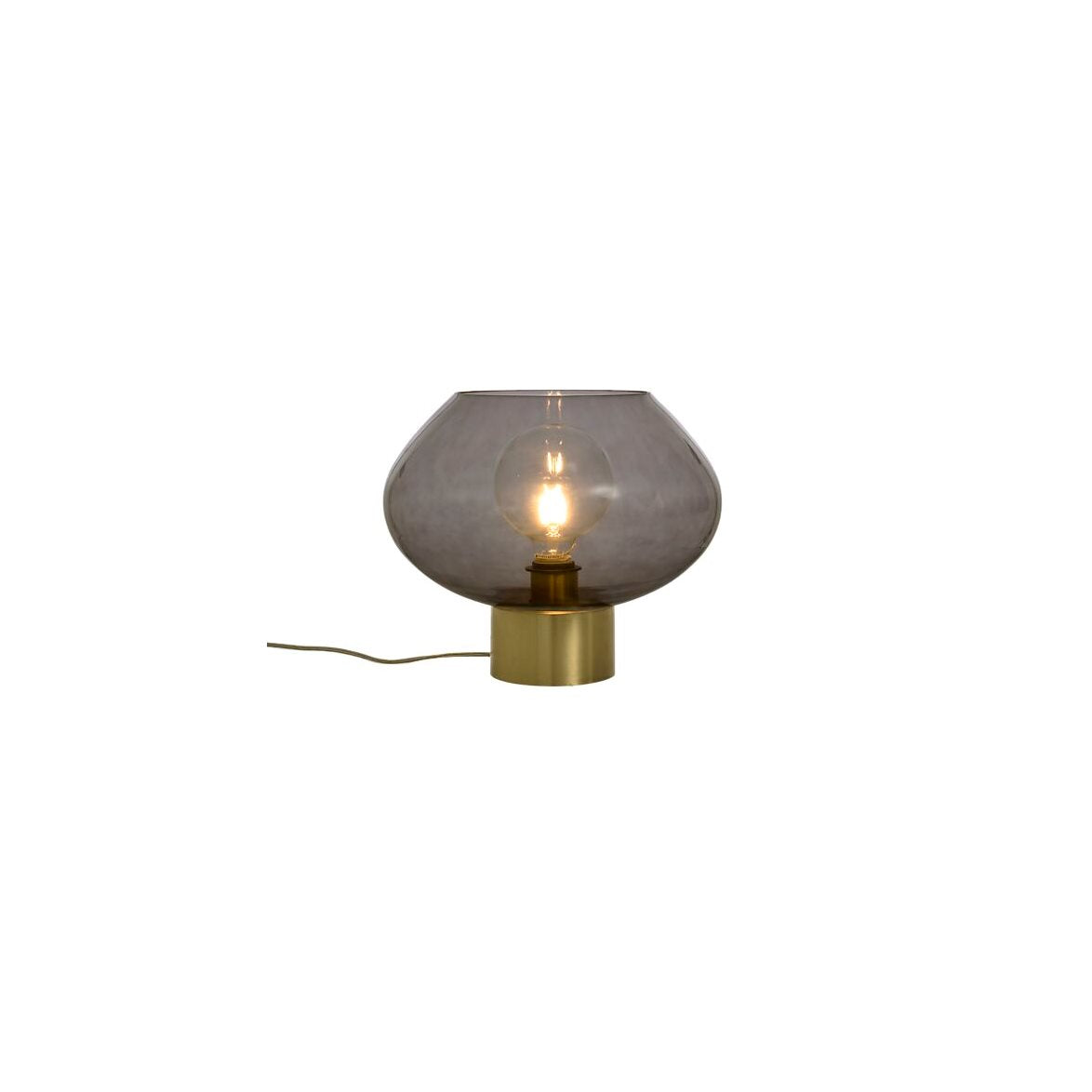 BELL bordslampa stor mäss/rök