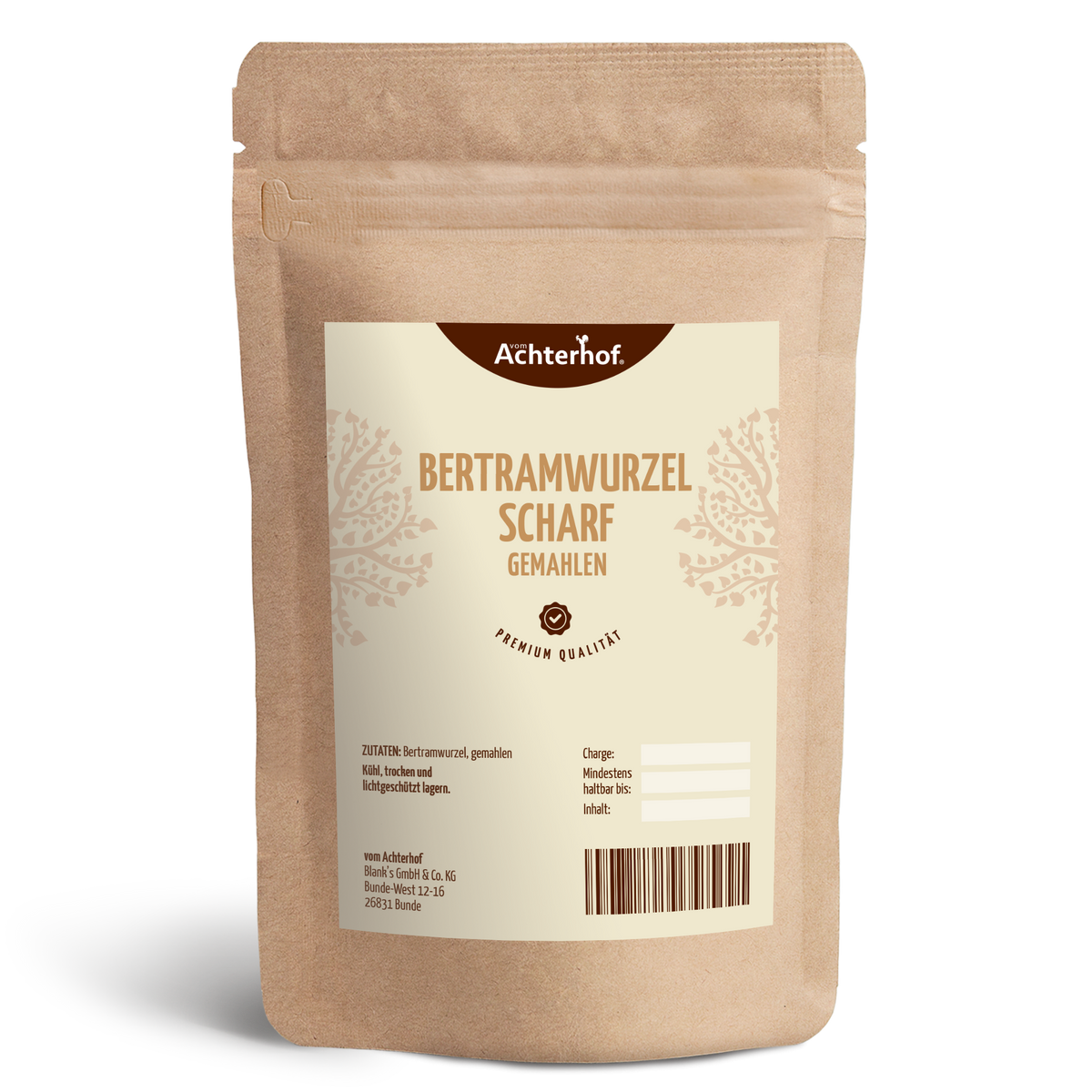 Bertramwurzel scharf gemahlen (100g)