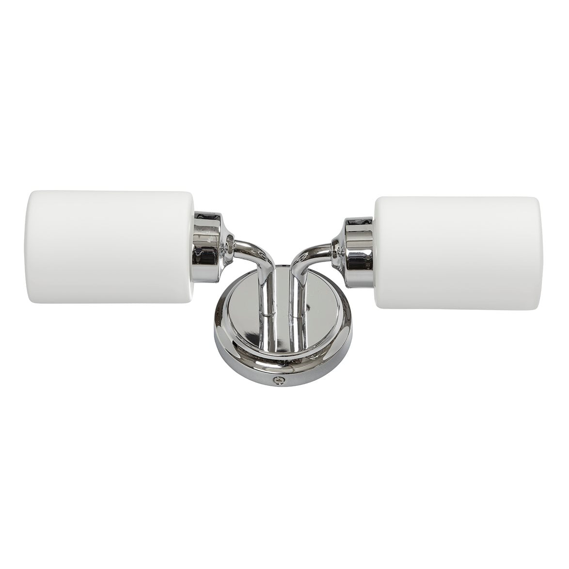 Boda badrumsvägglampa krom