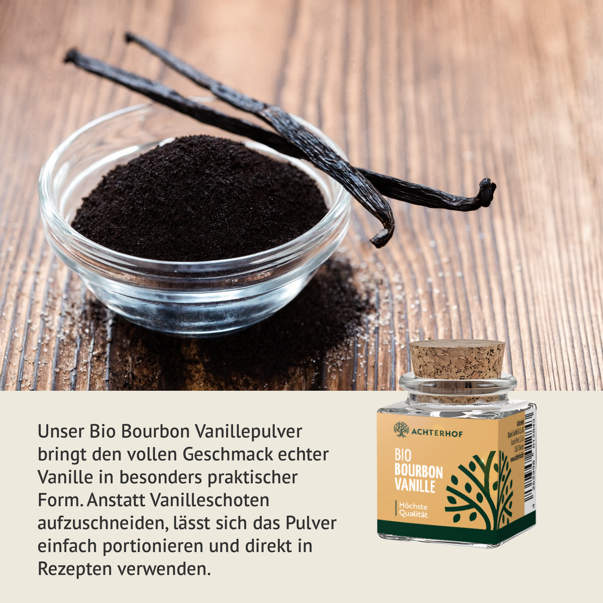 Bio Bourbon Vanille (15g)