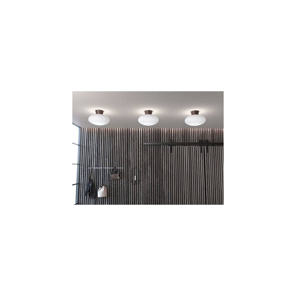 Bullo XL plafond svart/opal