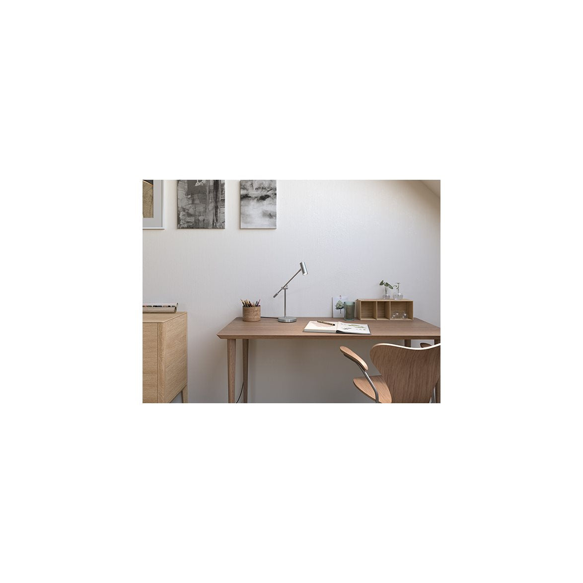 Cato bordslampa aluminium