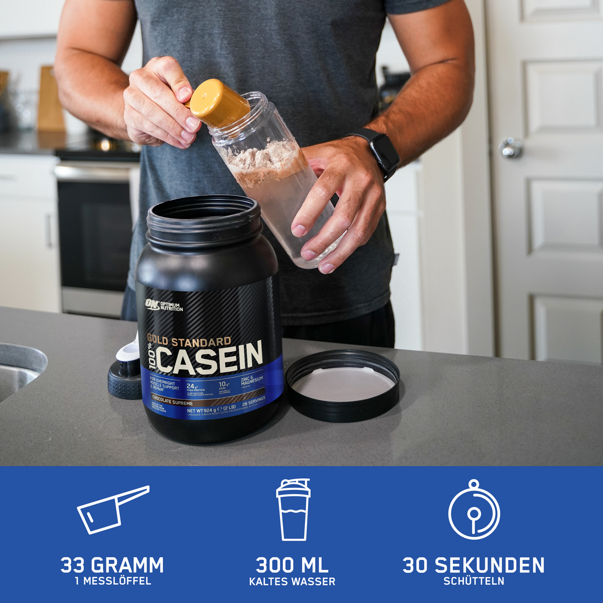 100% Casein (924g) Cookies & Creme