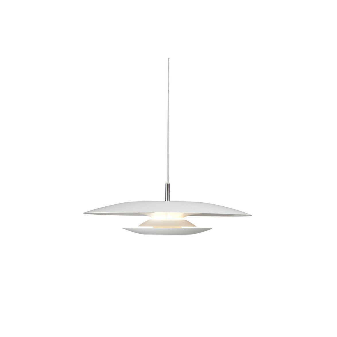 ECLIPSE taklampa 430mm mattvit