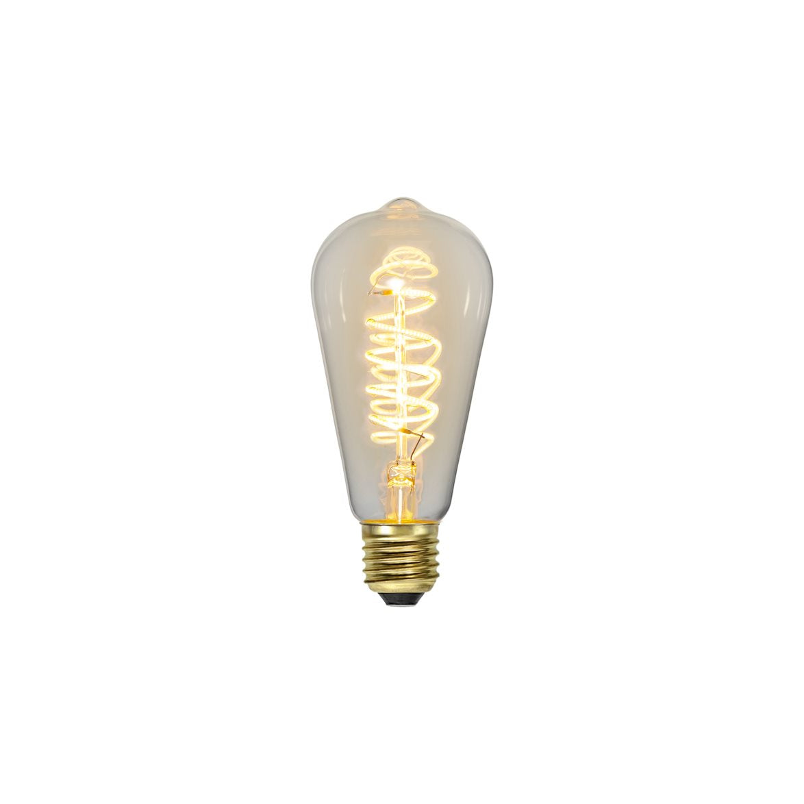 Edison LED 3-steg klar 2100K