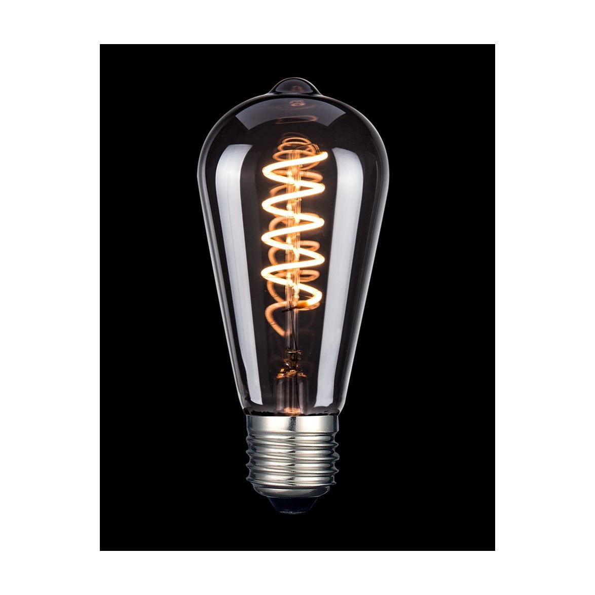 Edison LED Nero E27 3-steg