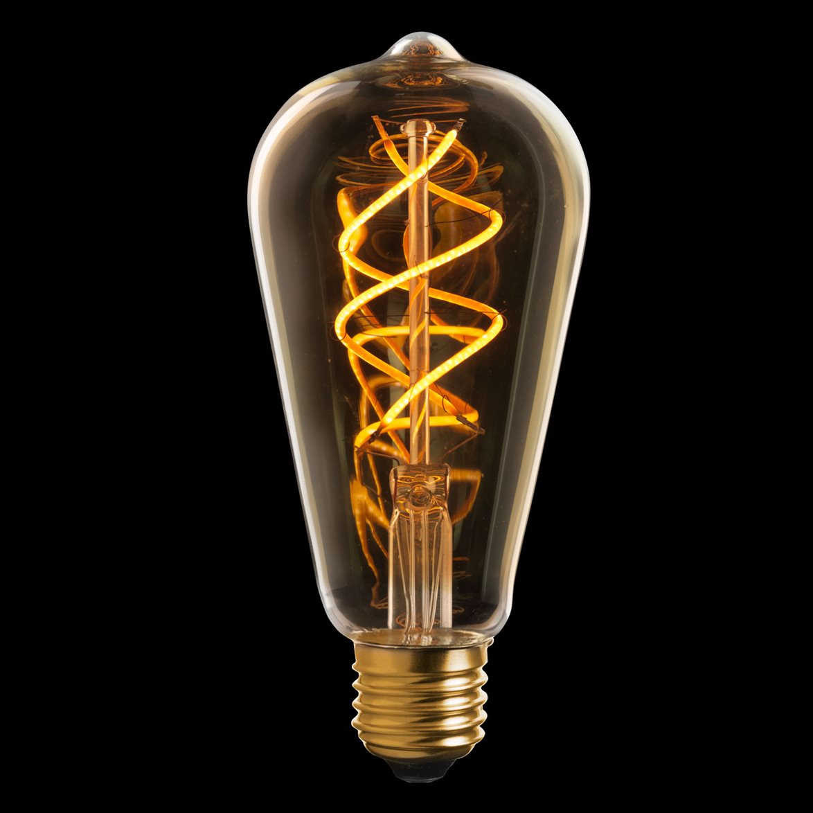 Edison LED E27 guld 250lm 2000K dimbar