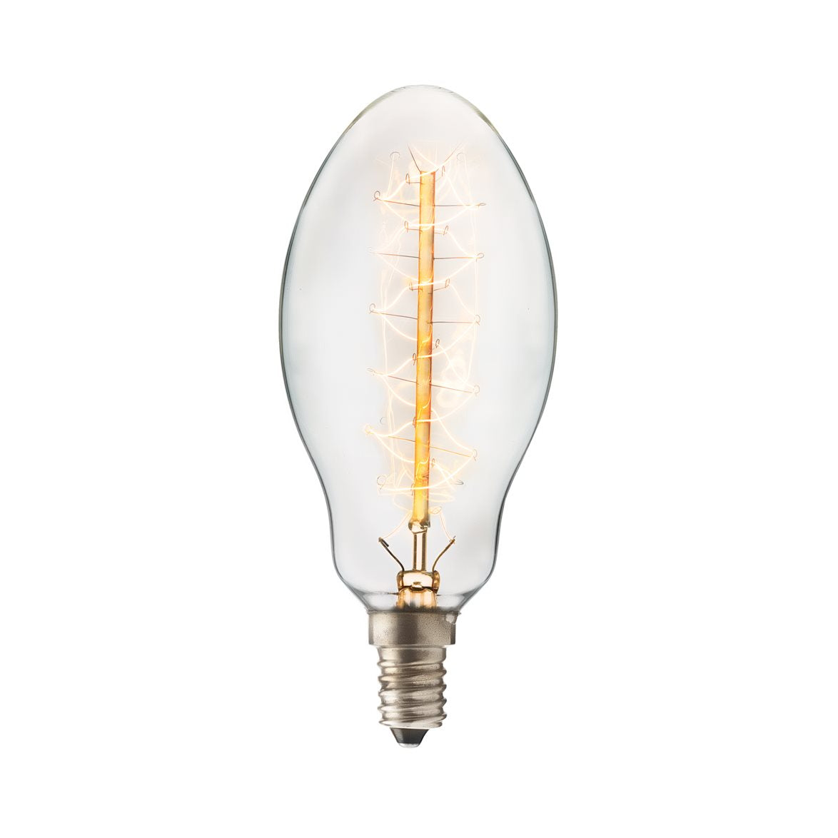Ellipsoid 53mm klar E14 40W
