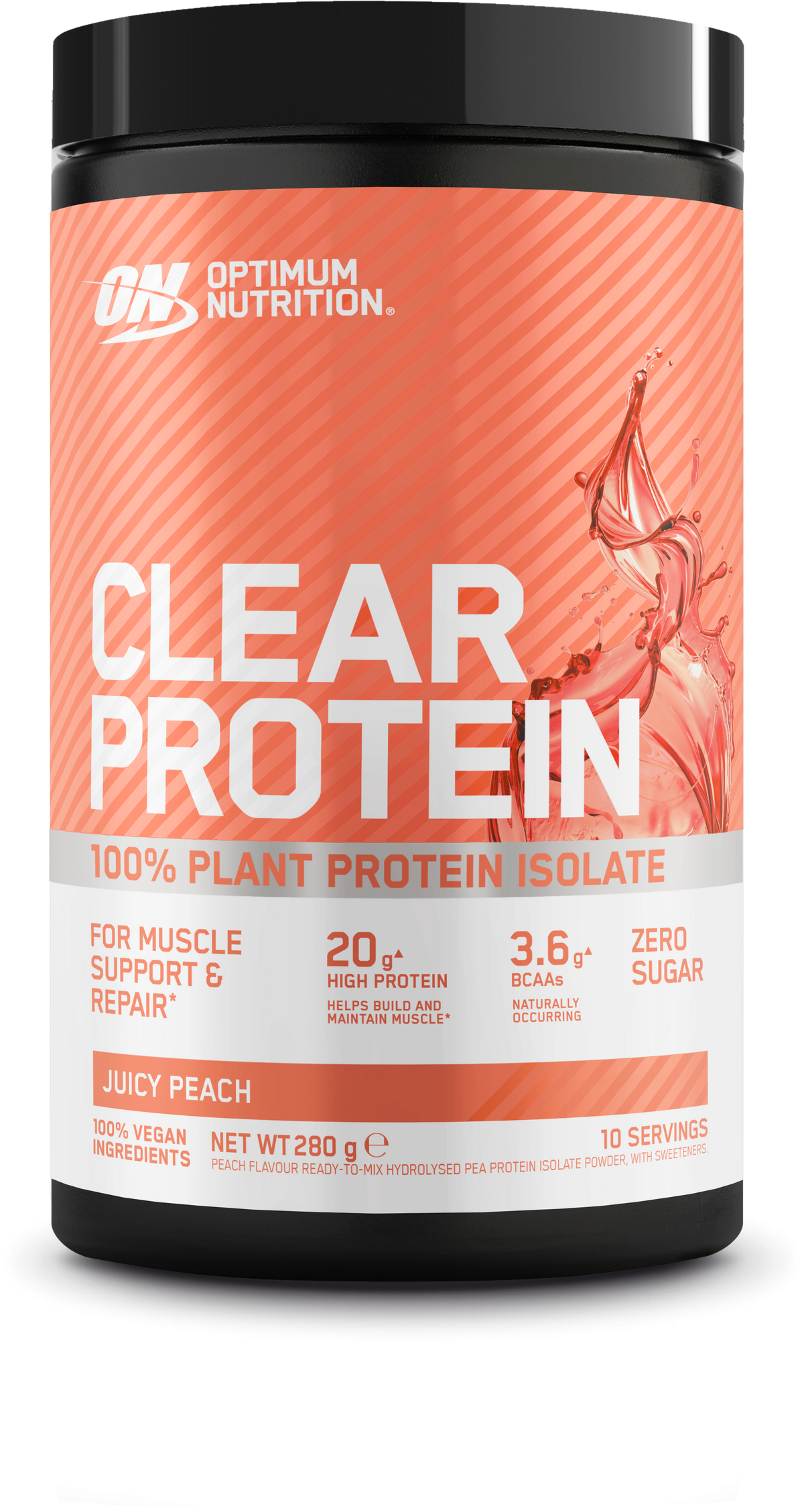Clear Protein 100% Plant Protein Isolate (280g)