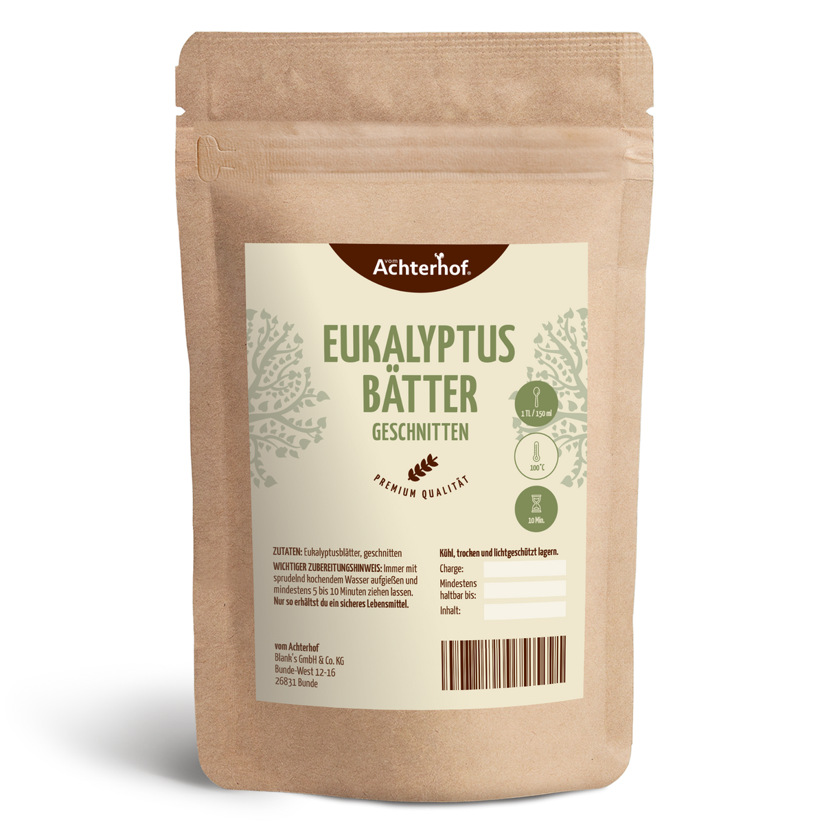 Eukalyptusblätter geschnitten (500g)