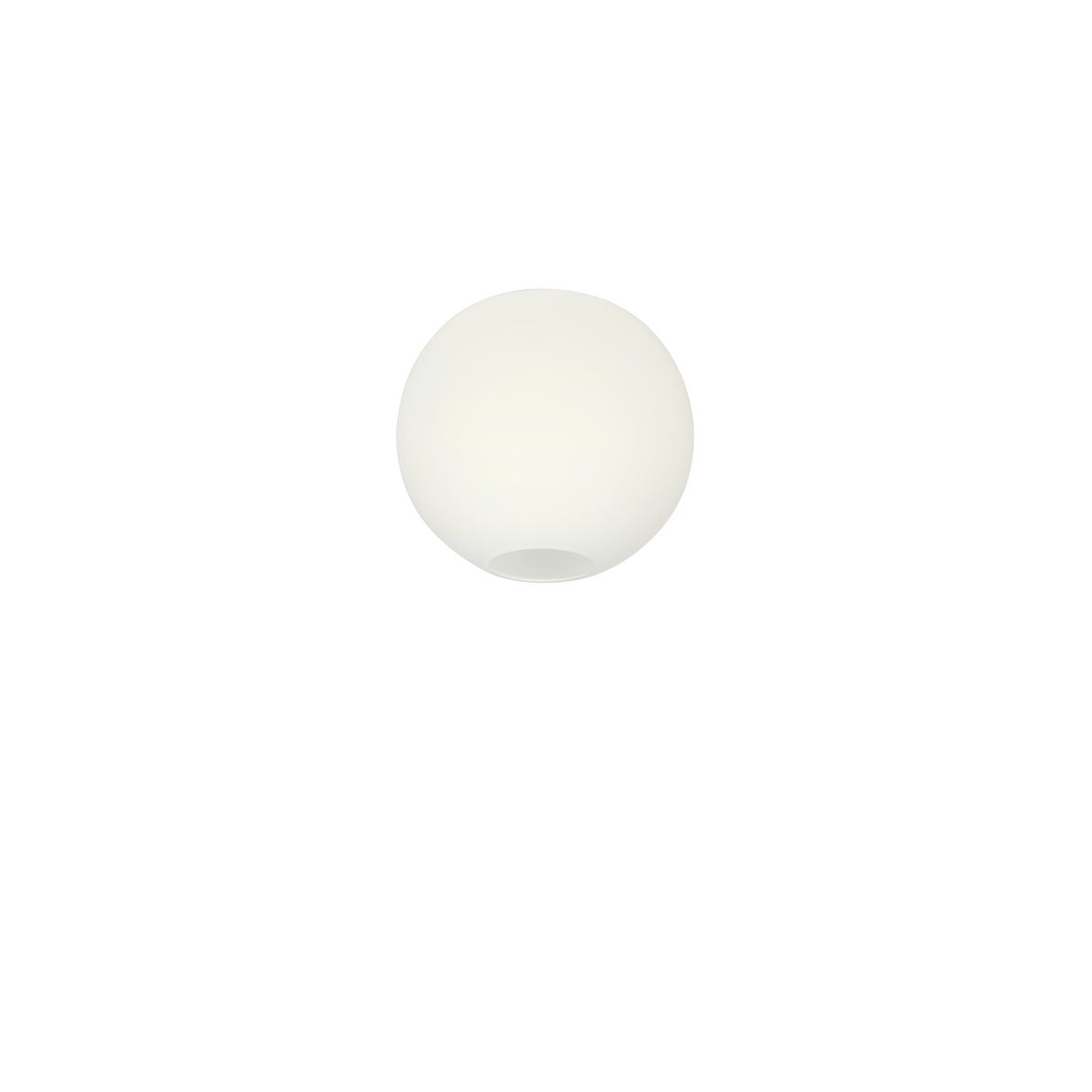 Glob plafond Ø26 opal glas