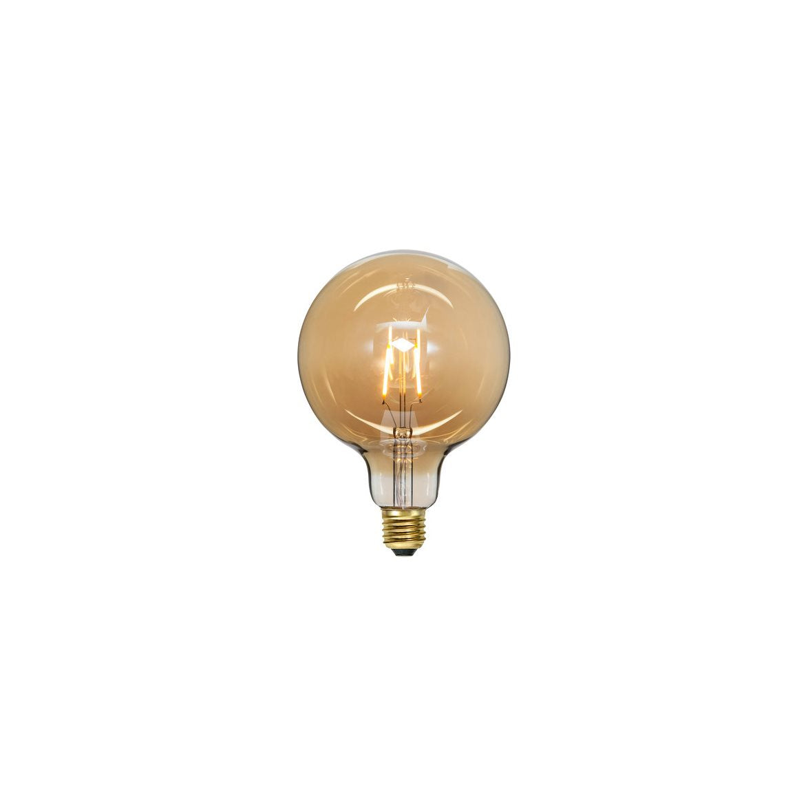 Glob LED E27 amber 125mm 80lm 2000K