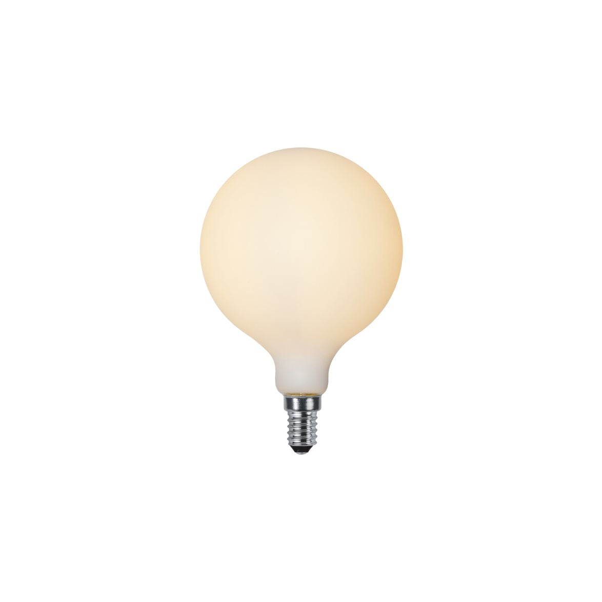 Glob LED E14 opal 95mm 120lm 2600K dimbar