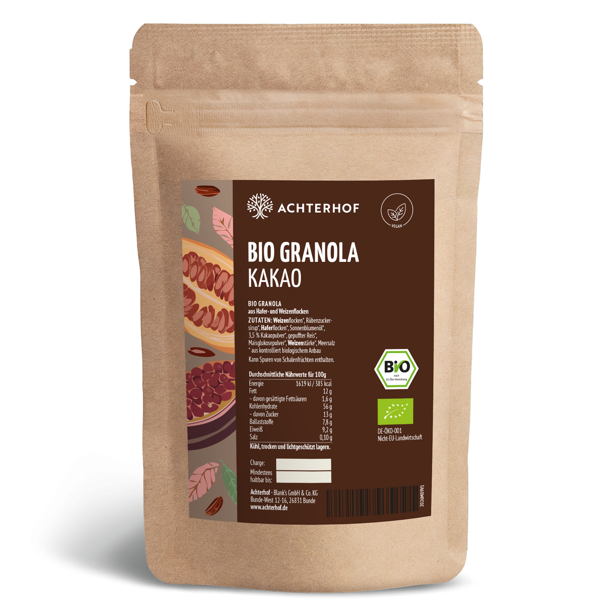 Bio Granola Kakao (1000g)