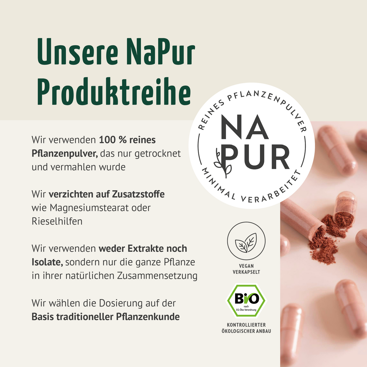 Bio Hagebutten Kapseln Nachfüllpack (400 Kapseln)