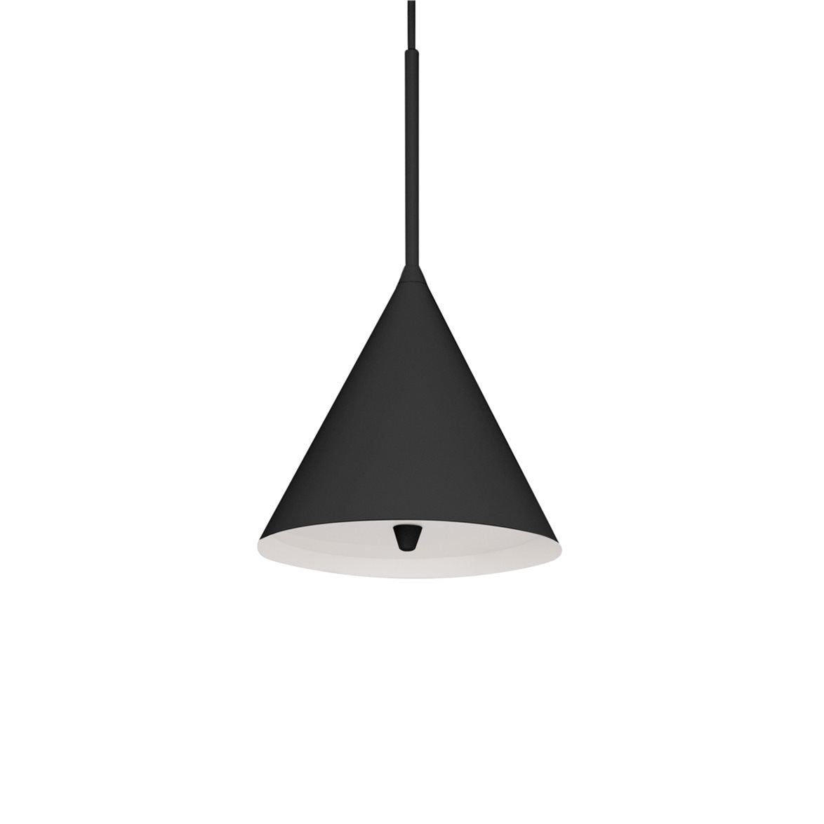 IDRE taklampa svart 20cm
