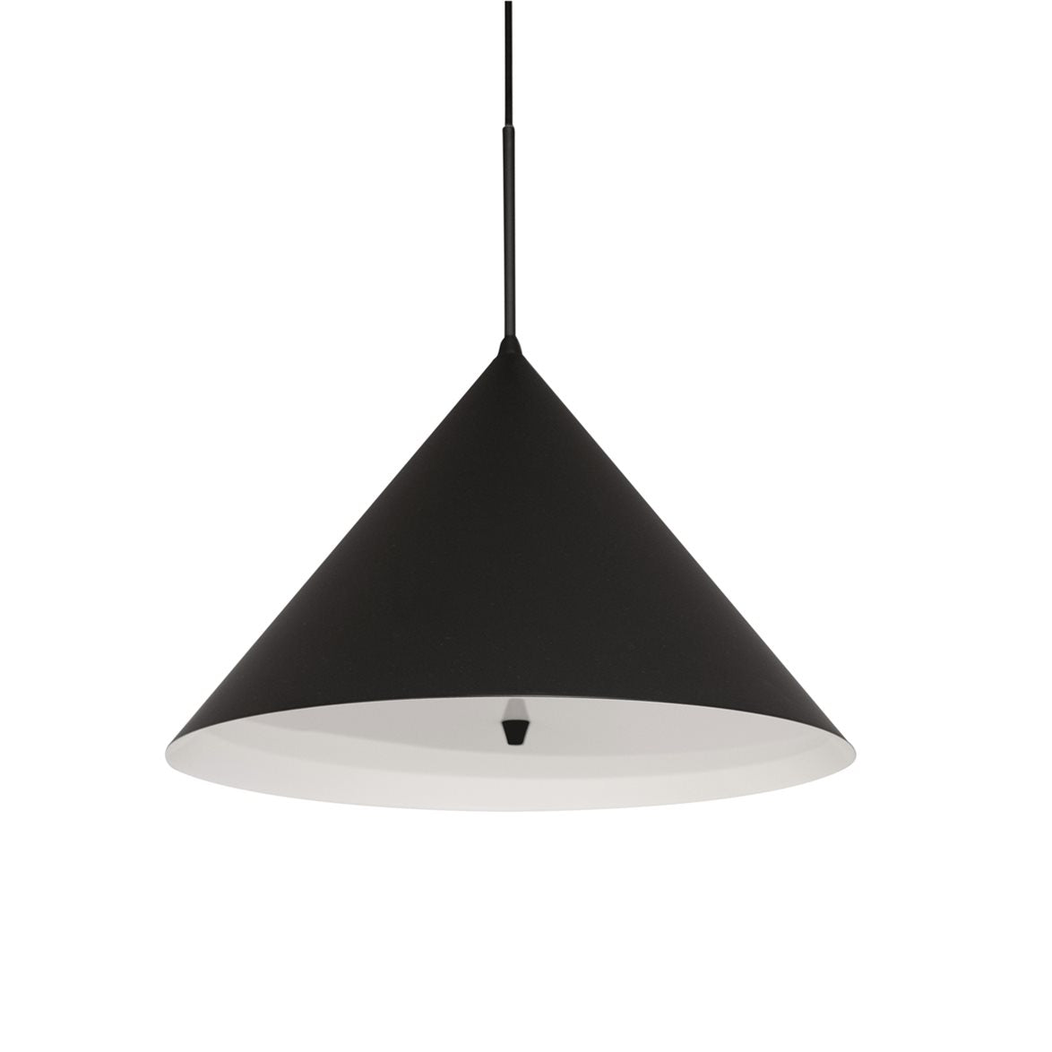 IDRE taklampa svart 45cm
