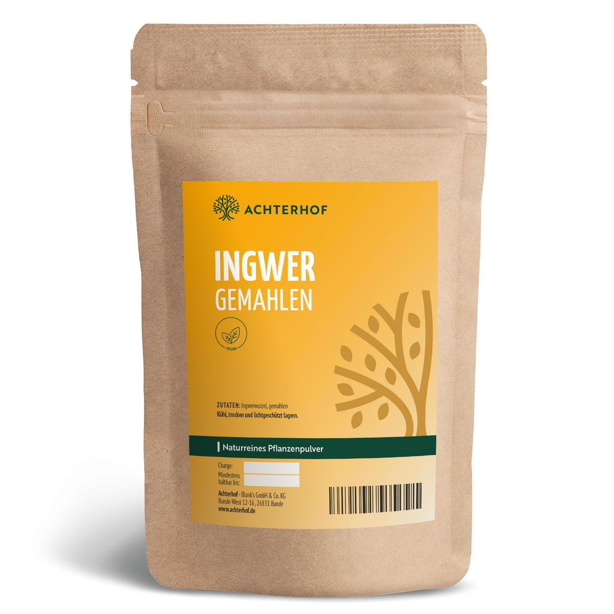 Ingwer gemahlen (1000g)