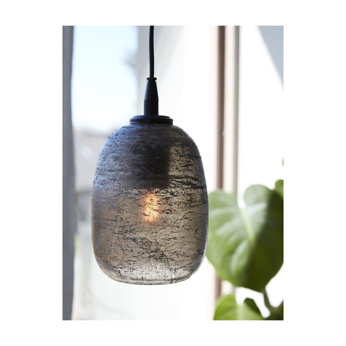 JONNA fönsterlampa brun vintage