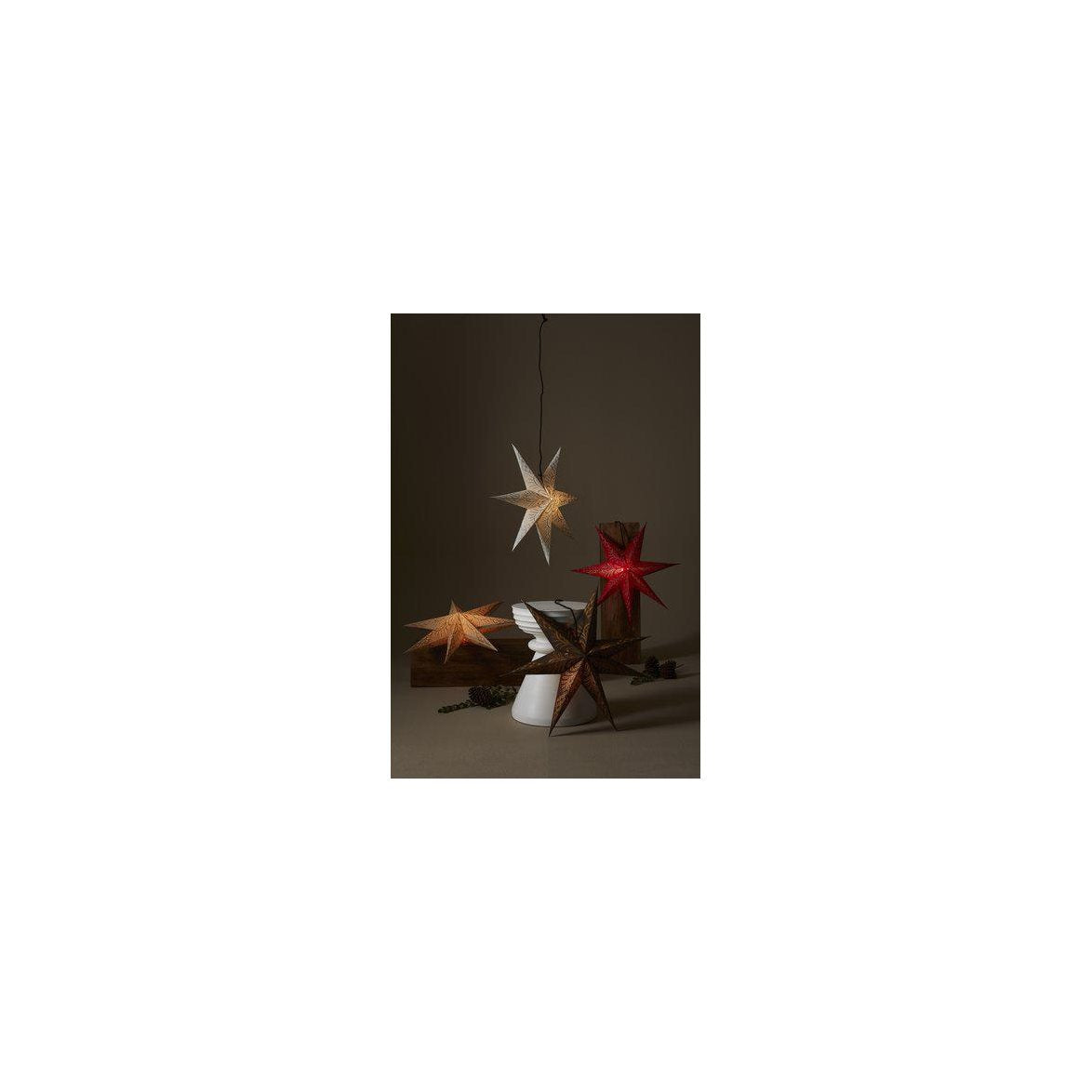 Julstjärna Celeste star Brun 60 cm