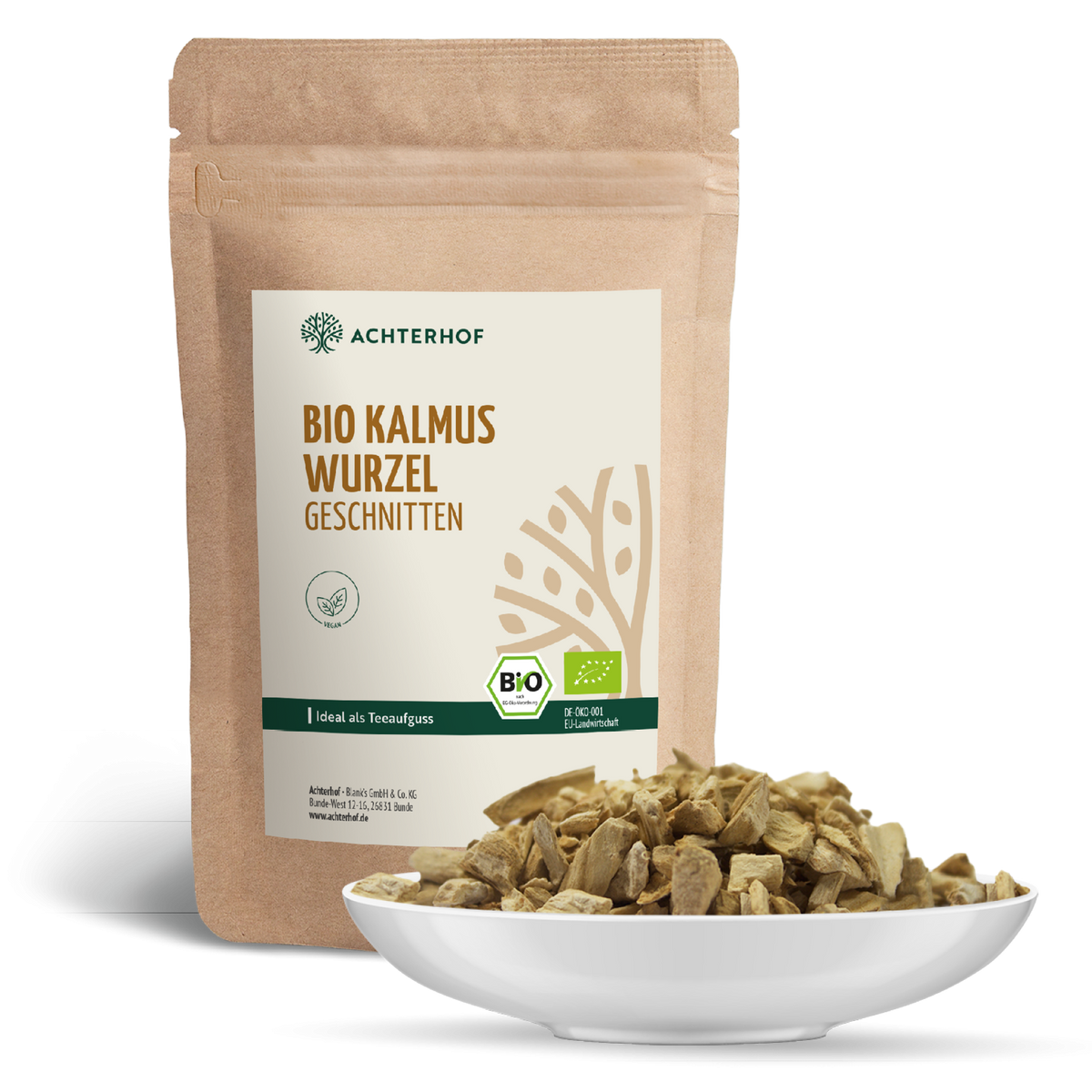 Kalmuswurzel geschnitten Bio (250g)