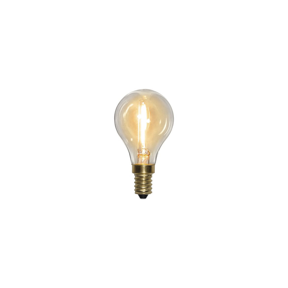 Klot LED E14 klar 70lm 2100K