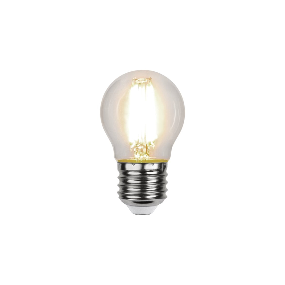 Klot LED E27 klar 3-step