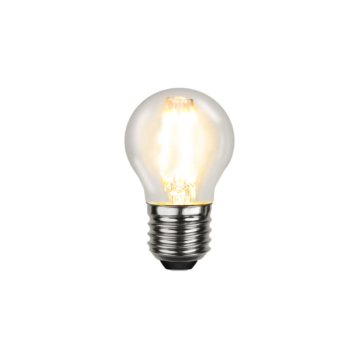 Klot LED E27 klar 470lm 2700K