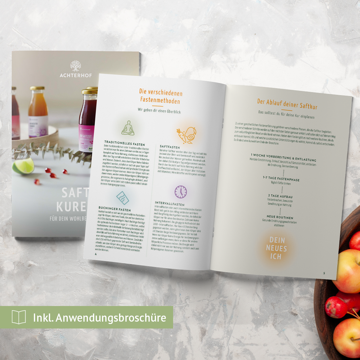 Kräuterwunder Bio Saftkur 1-7 Tage (6 Flaschen pro Tag)