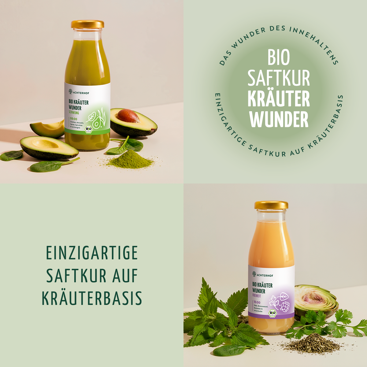 Kräuterwunder Bio Fastenkur 7 Tage (42 Flaschen)