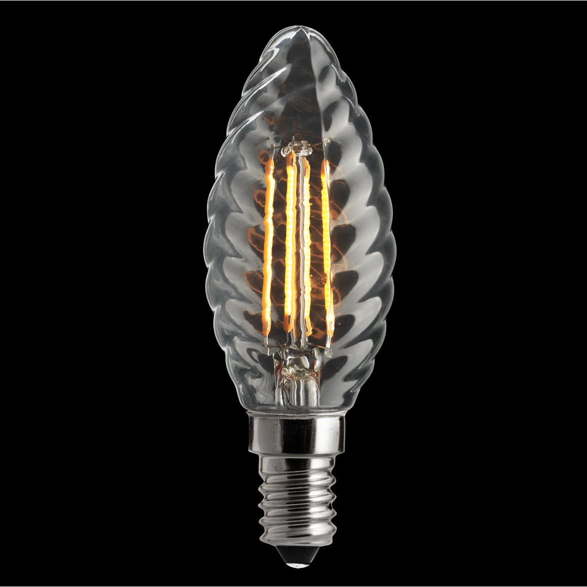 Kron vriden LED 3-steg klar 420-30lm 2200K