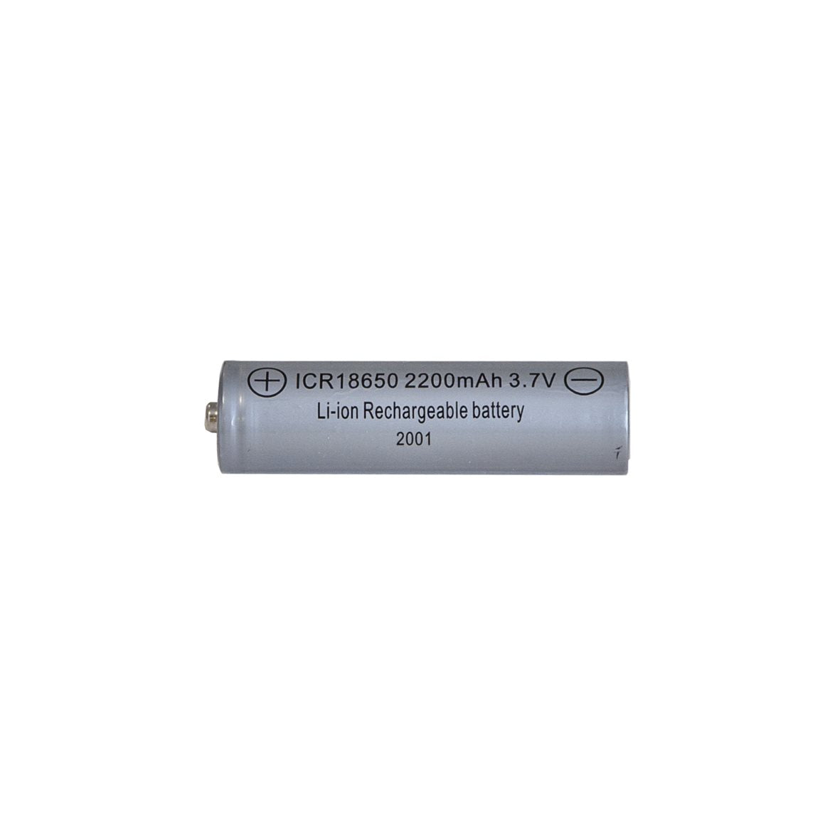 Laddbart batteri 3,7V 18650 Li-ion Blå