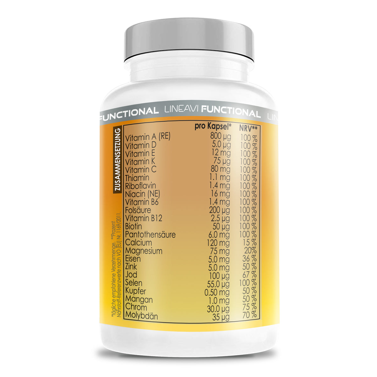 Multivitamin (120 Kapseln)