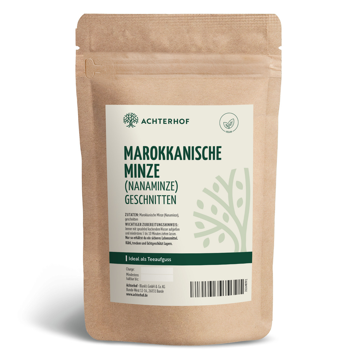 Marokkanische Minze geschnitten (500g)